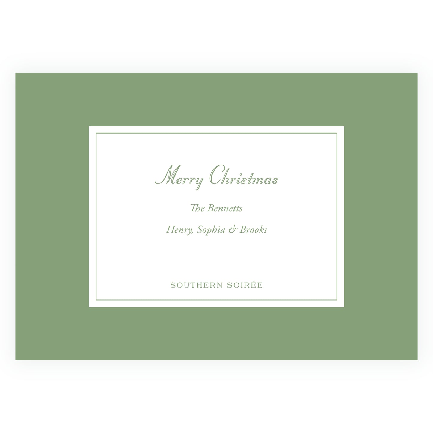 Gathered Greens Full Frame Landscape