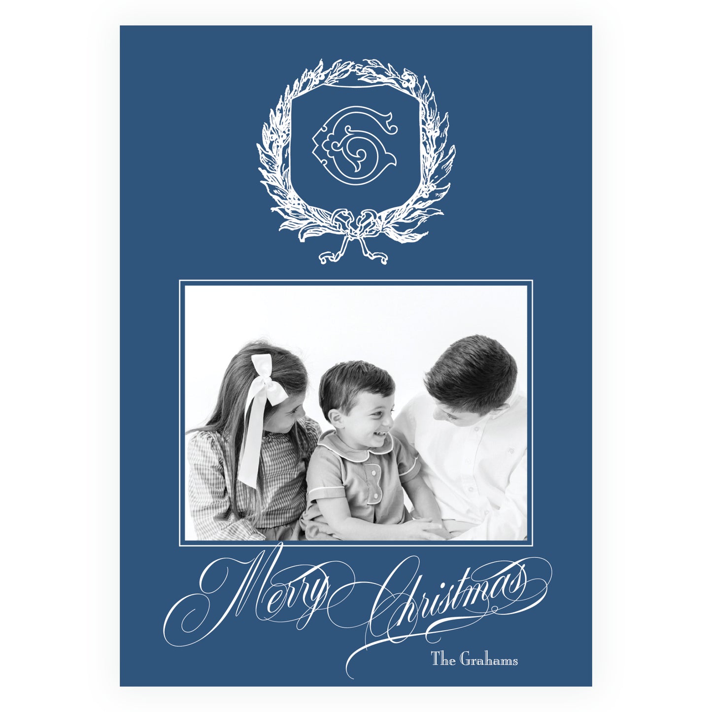 Heirloom Holly with Bow Crest (Customize Your Color)