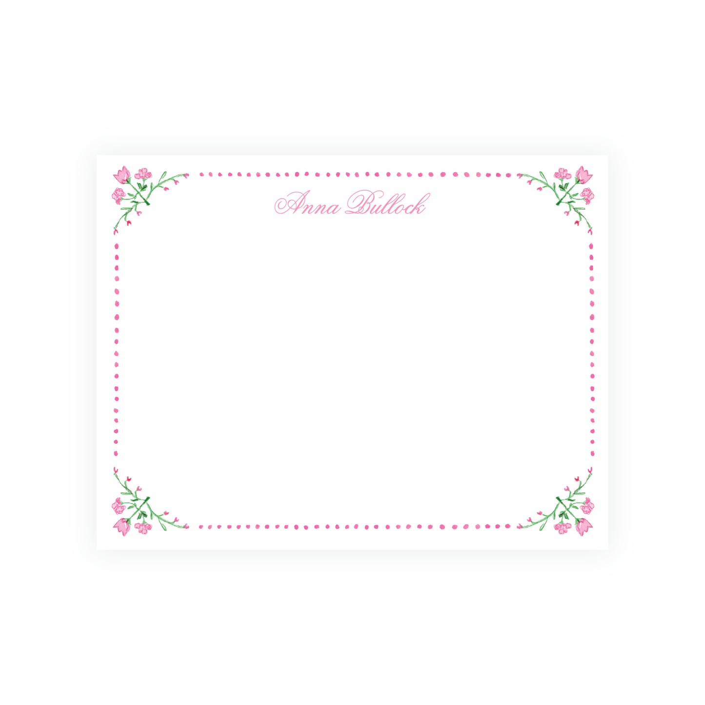 Tiny Petals Frame Notecard