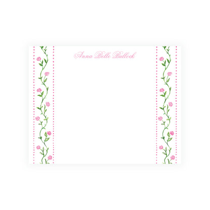 Tiny Petals Floral Trim Notecards