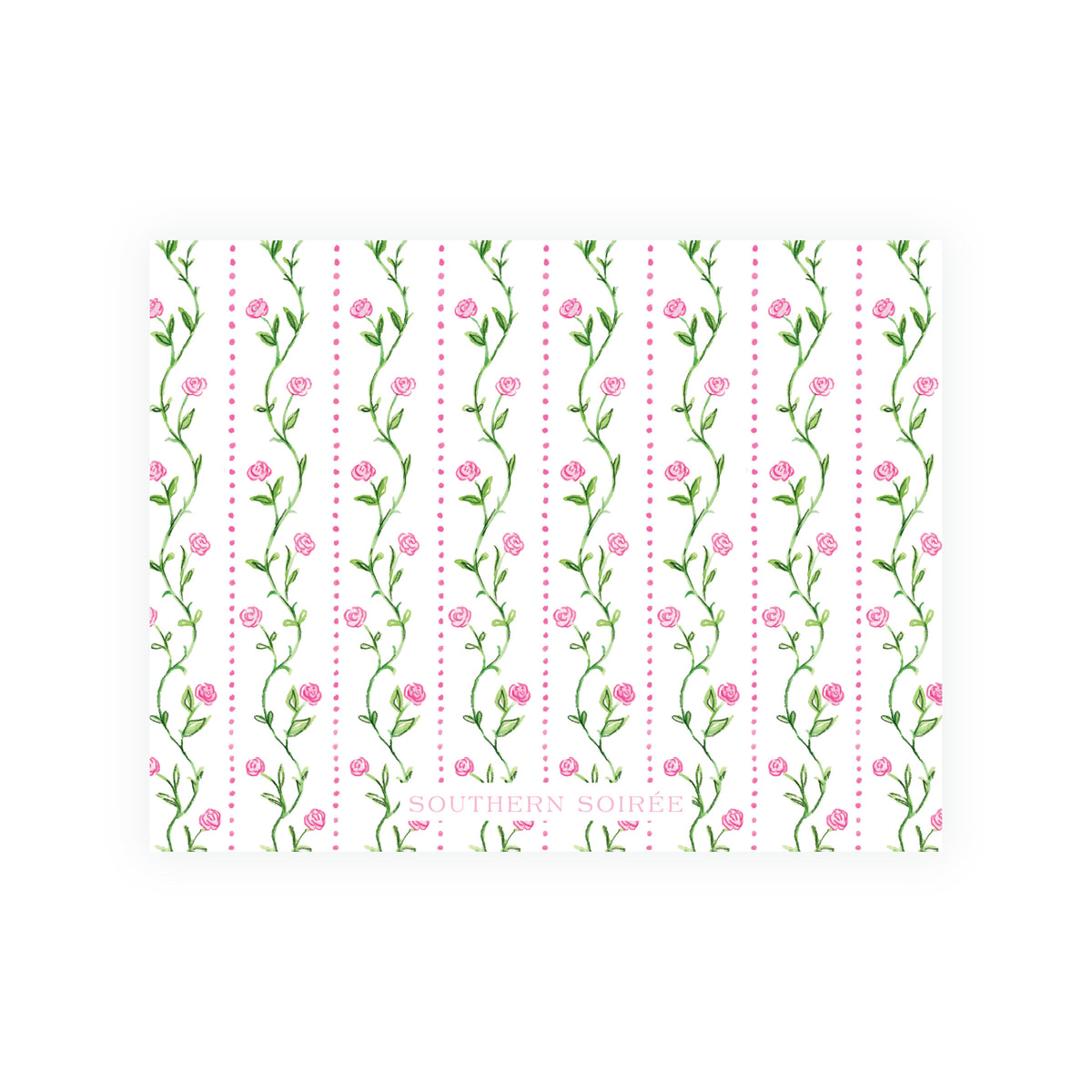Tiny Petals Floral Swag Notecards