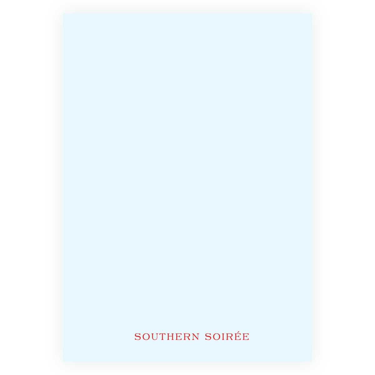 Alpine Holiday – Blue Ski Ribbon Frame Personalized Holiday Photo Card