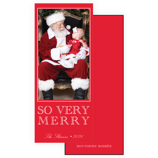 So Very Merry Holiday Slim (Customizable Colors)