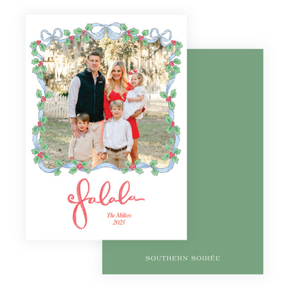 Sing & Rejoice Holly Square Frame