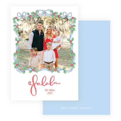 Sing & Rejoice Holly Square Frame