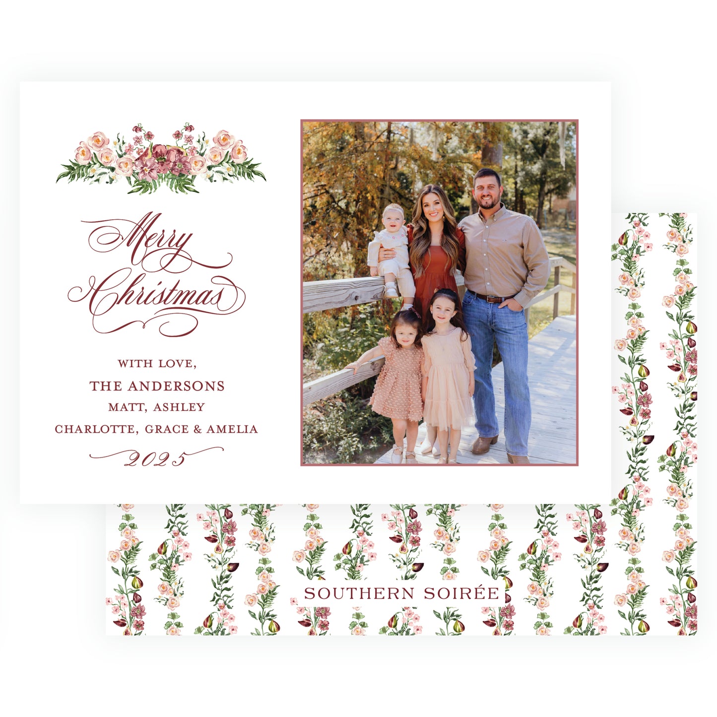 Figs and Floral Swag Landscape