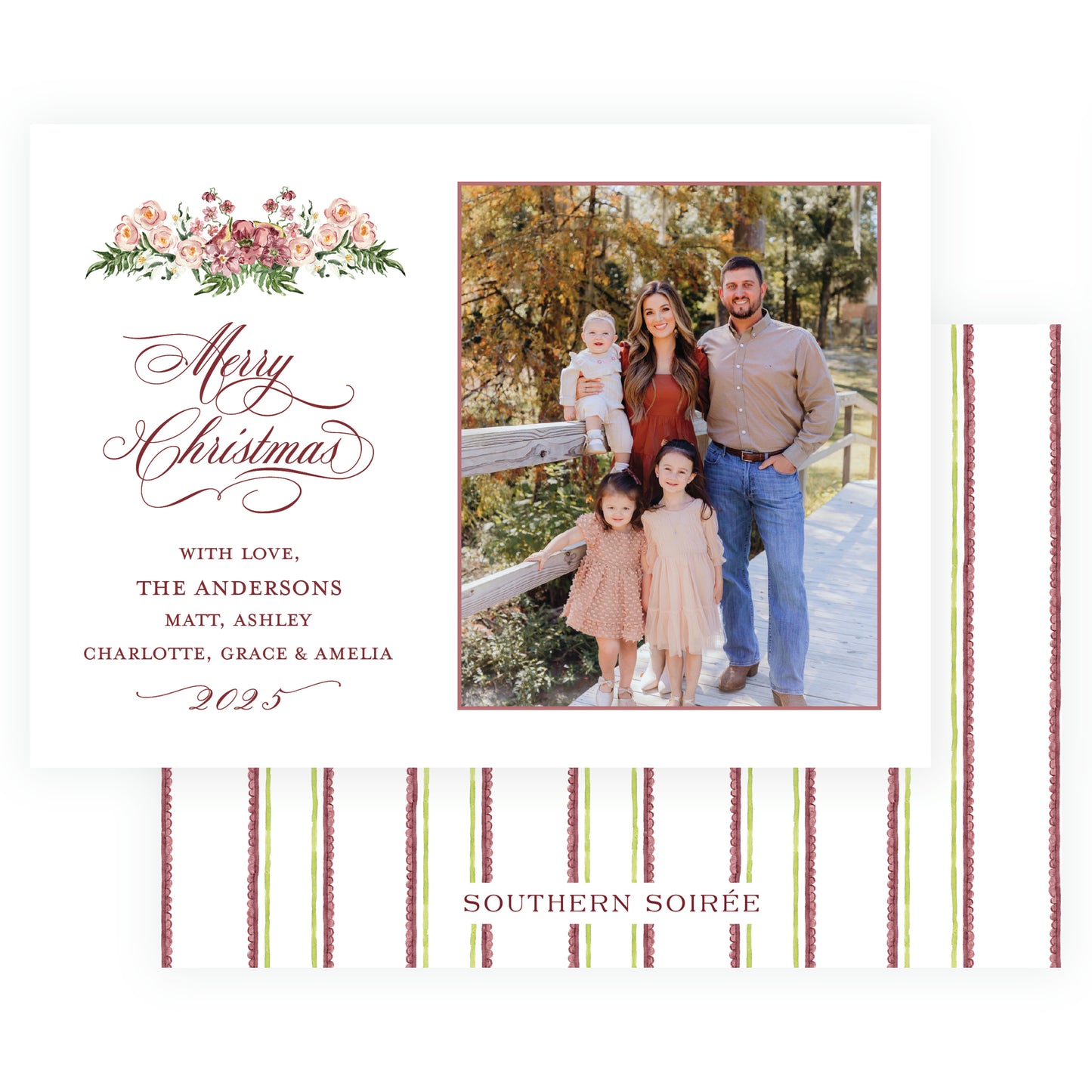 Figs and Floral Swag Landscape