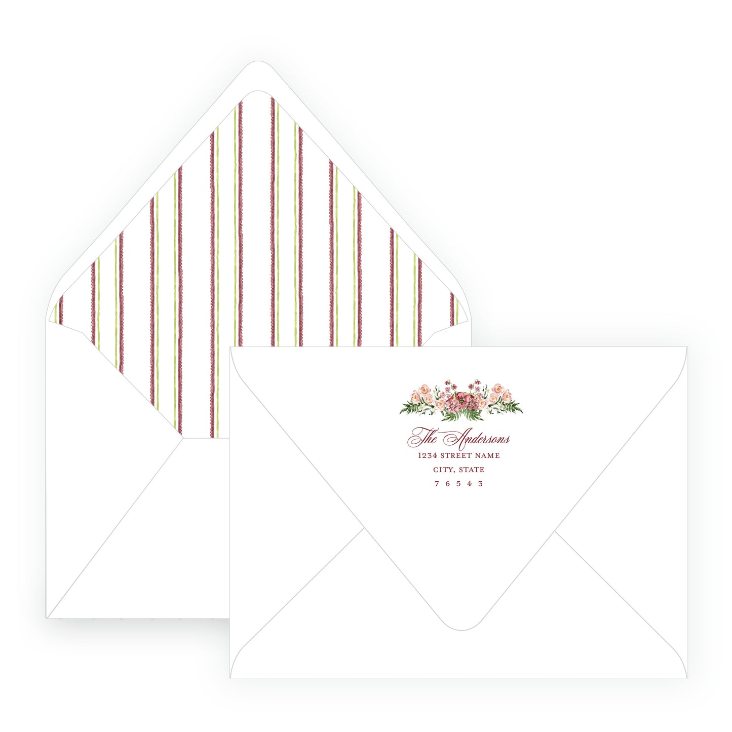 Figs and Floral Swag Landscape