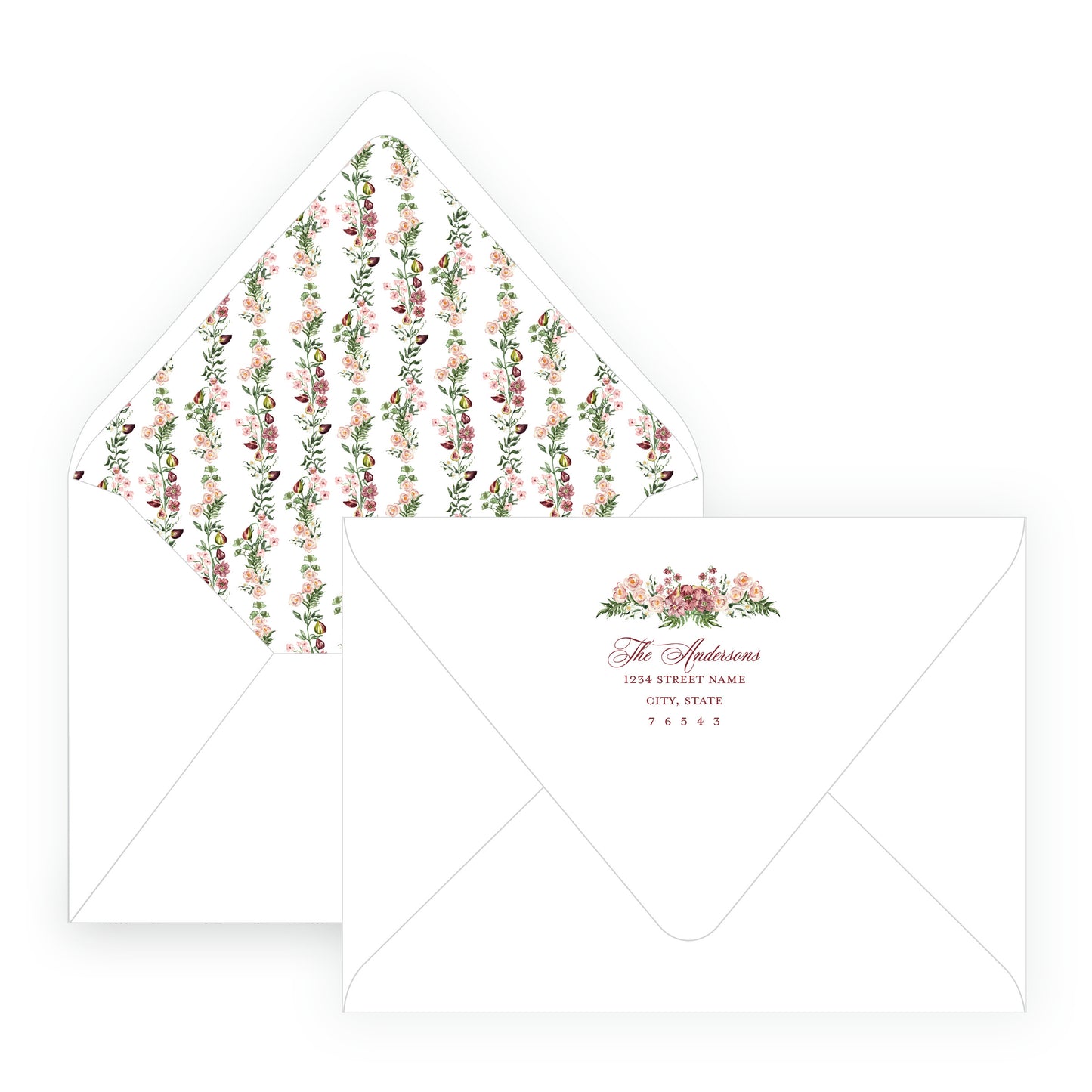 Figs and Floral Swag Landscape