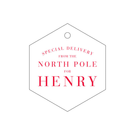 From The Northpole Gift Tag T195