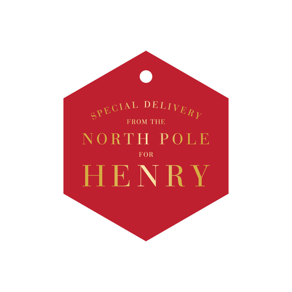 From The Northpole Gift Tag T195