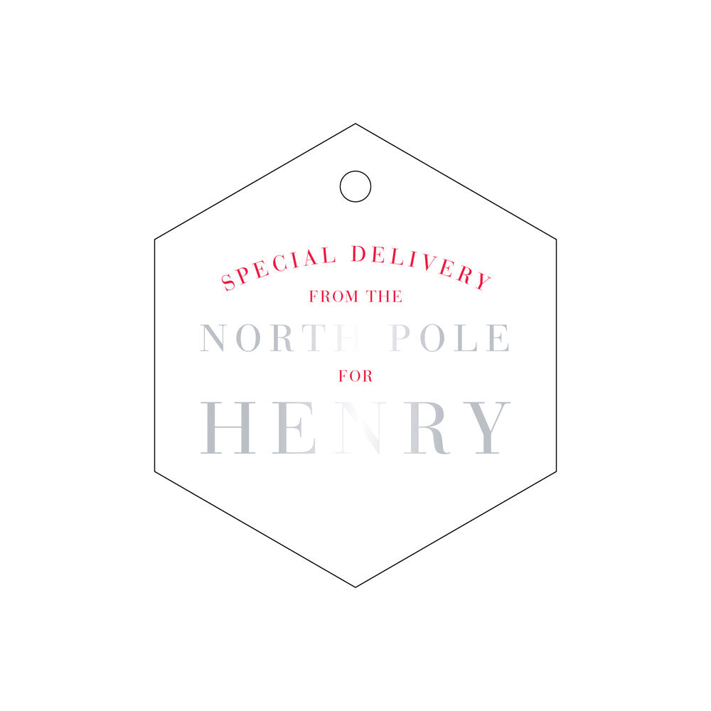 From The Northpole Gift Tag T195