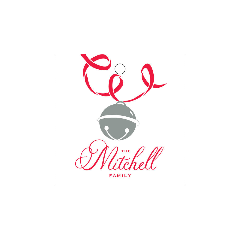 Jingle Bell Gift Tag T199