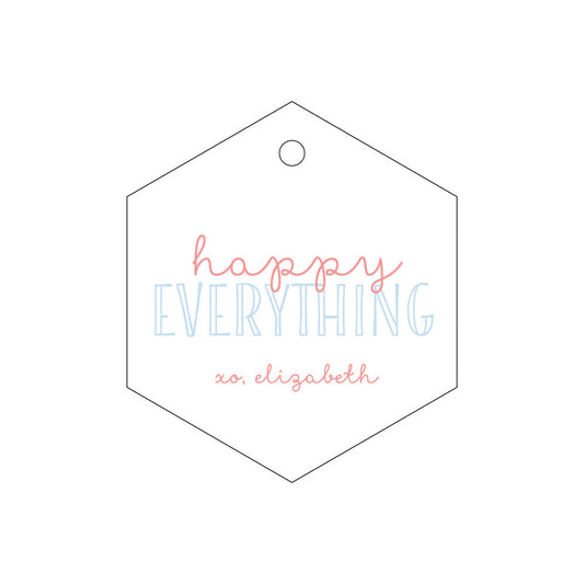 Happy Everything Gift Tag T208