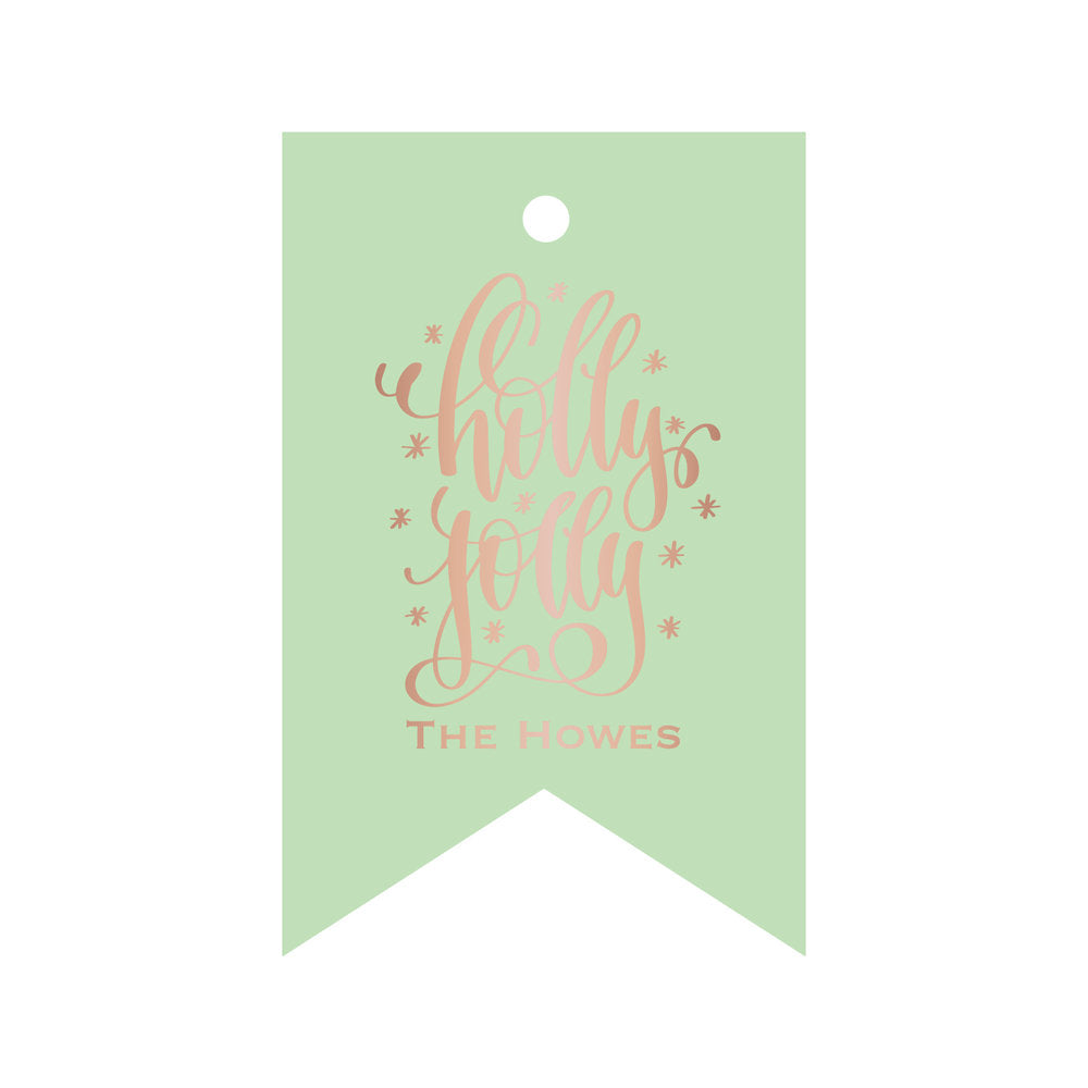 Holly Jolly Gift Tag T309