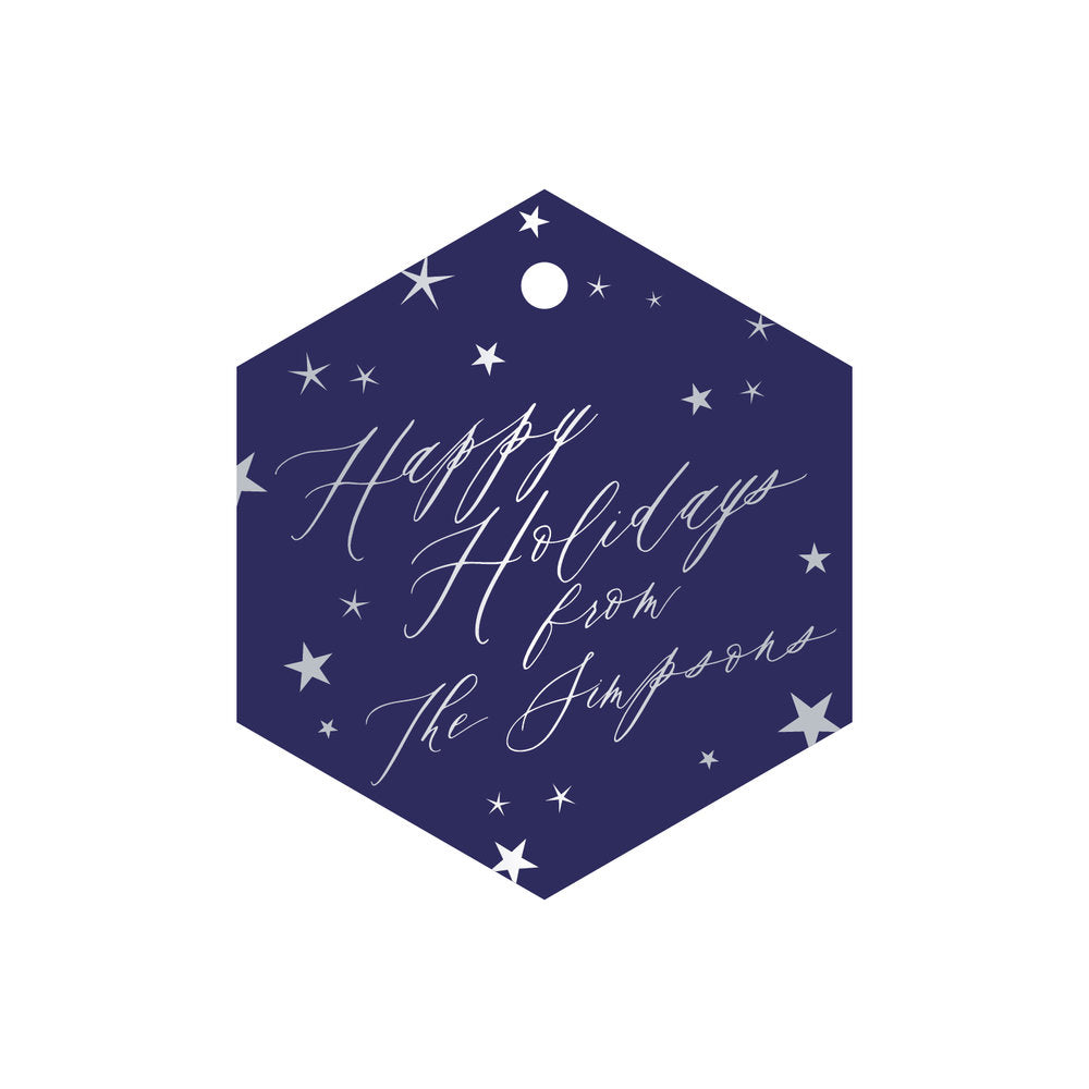 Happy Holidays Gift Tag  T313