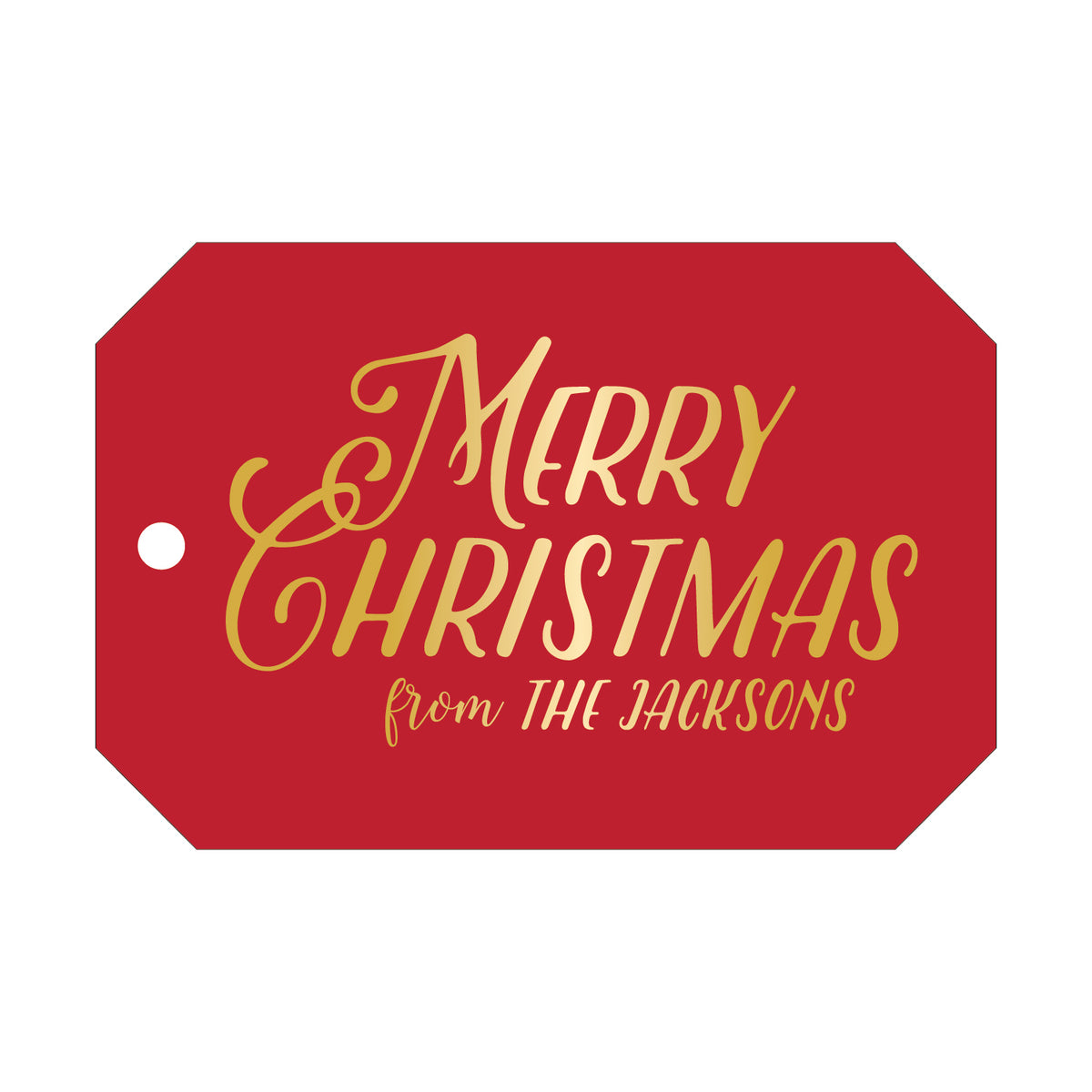Merry Christmas Gift Tag T32