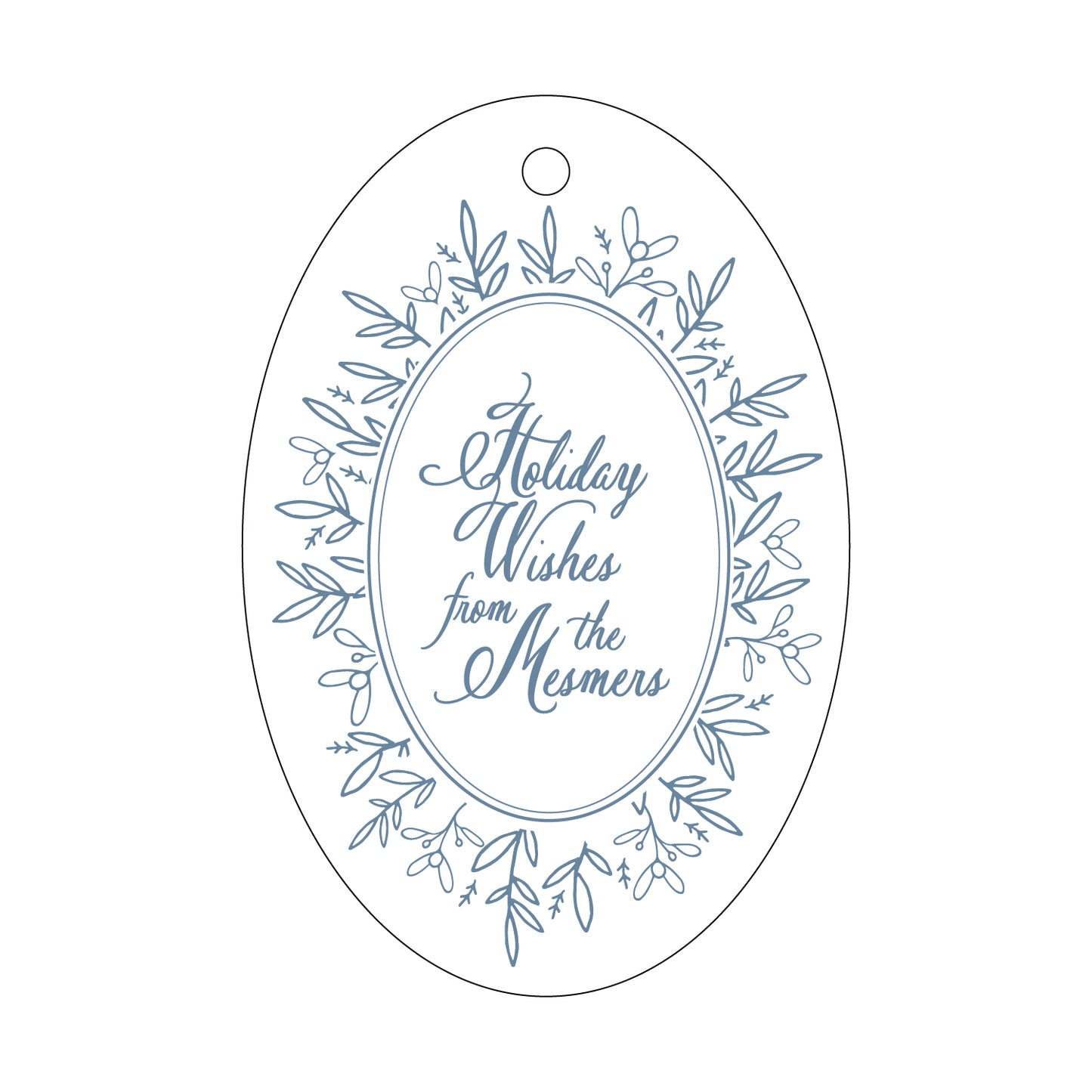 Holiday Wishes Gift Tag T341