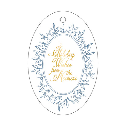Holiday Wishes Gift Tag T341