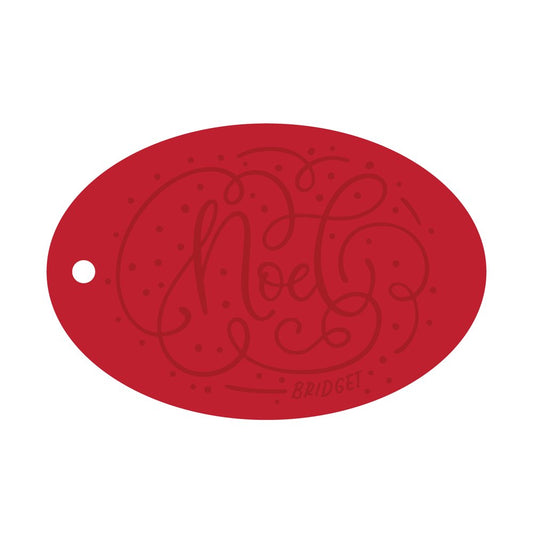 Noel Gift Tag -  T523 (with emboss)