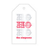 Ho Ho Ho Western Gift Tag T65