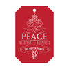 Peace Merriment Happiness GIft Tag T69