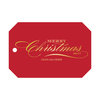 Merry Christmas Gem Gift Tag T70