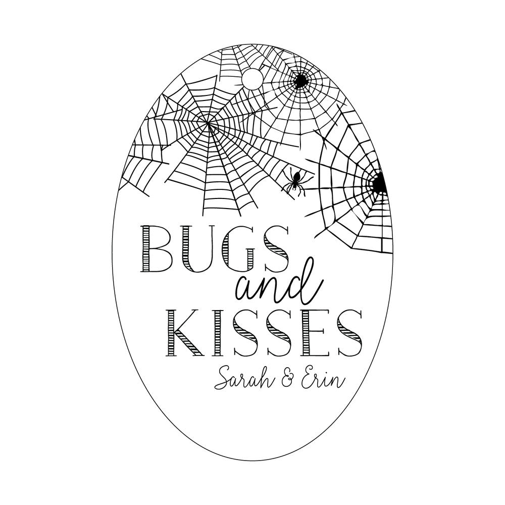 Bugs & Kisses Halloween Gift Tag T78