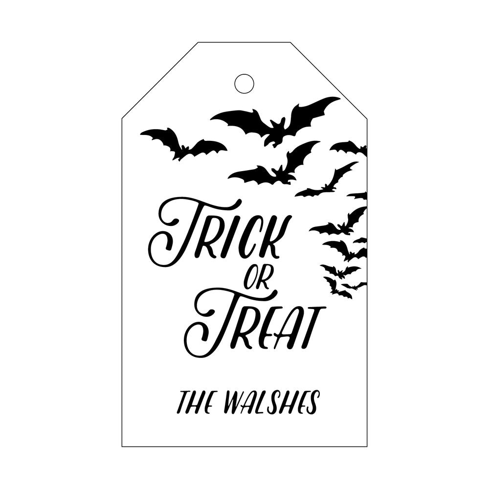 Trick or Treat Halloween Gift Tag  T80