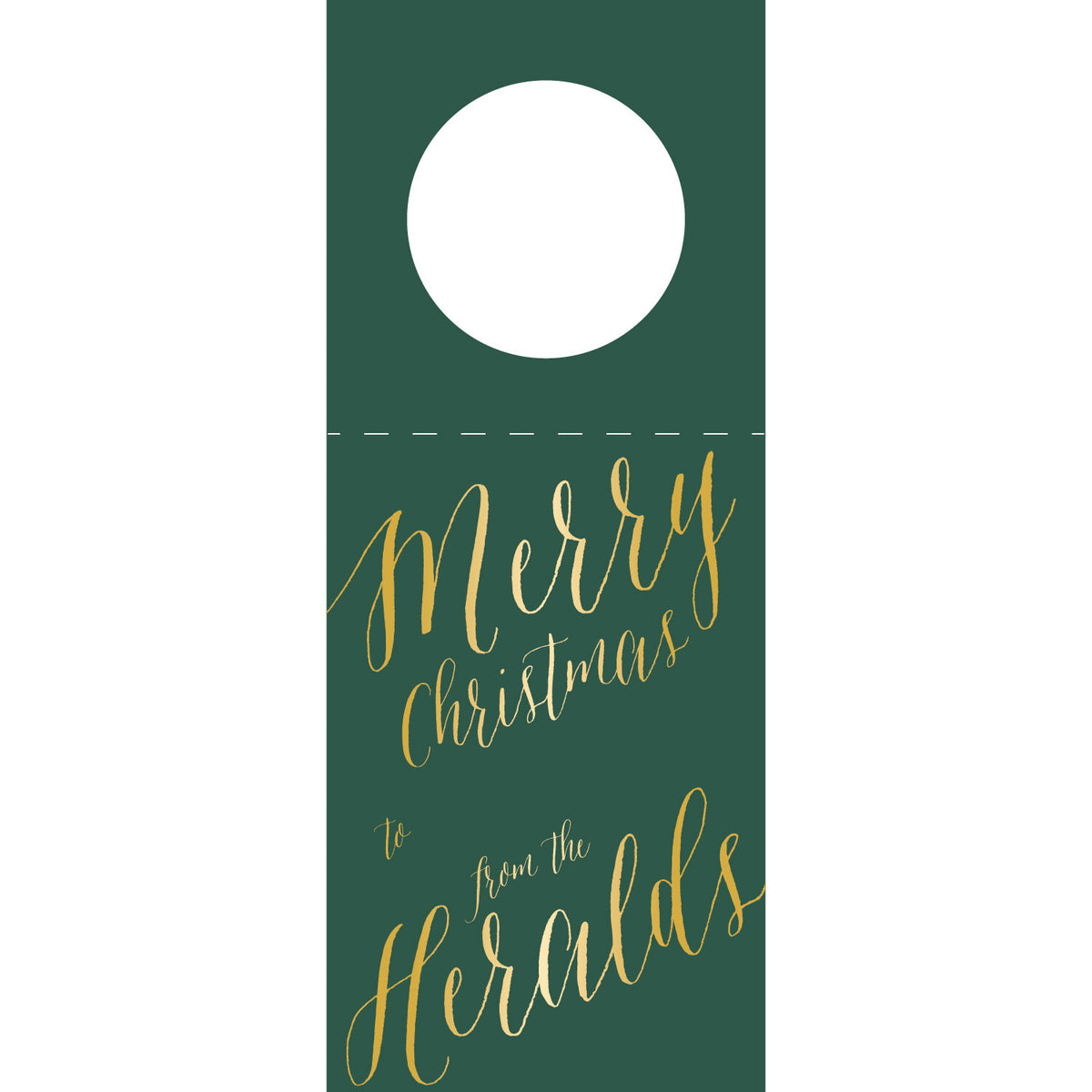 Merry Christmas Wine Tag WT115