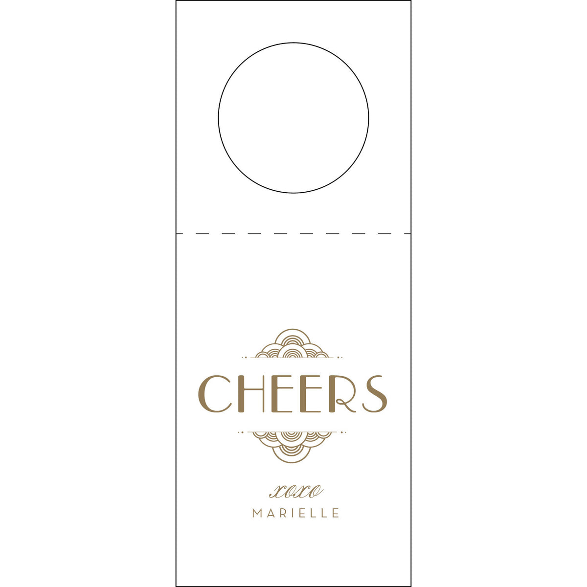 Cheers Wine Tag WT181