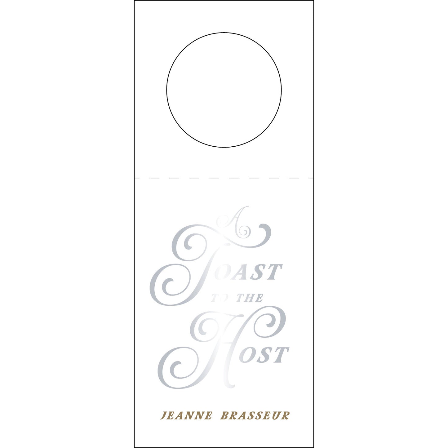 Toast To The Host Wine Tag WT382