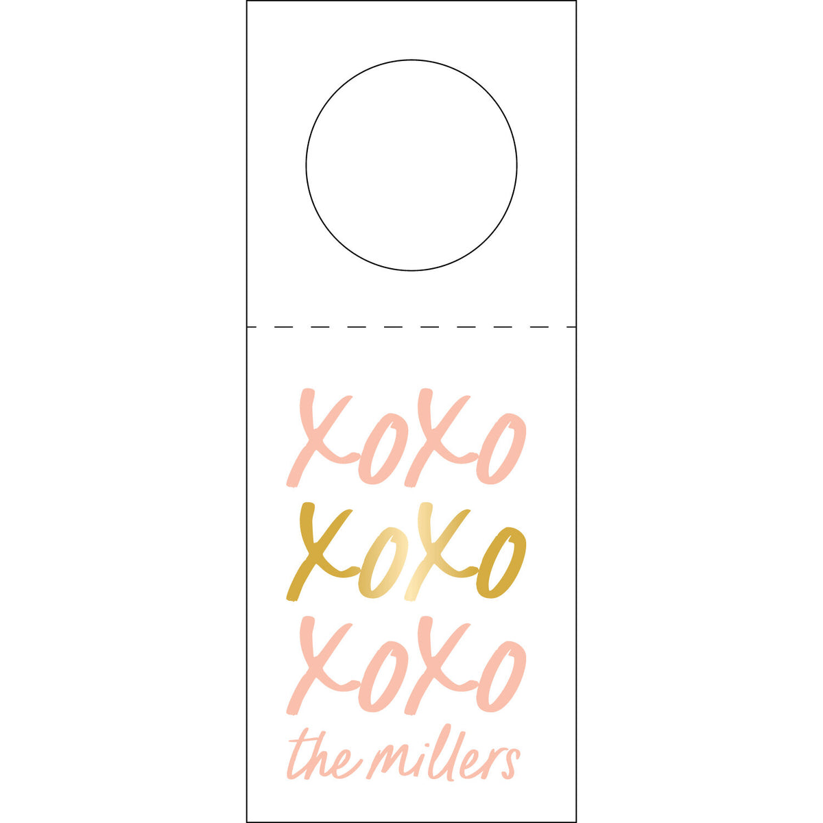 XOXO Wine Tag WT440