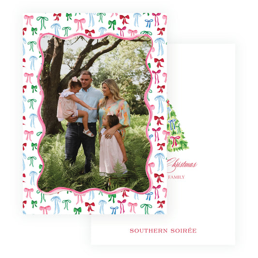 Decked with Bows Wavy Frame