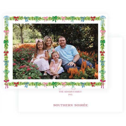 Decked with Bows Border Landscape