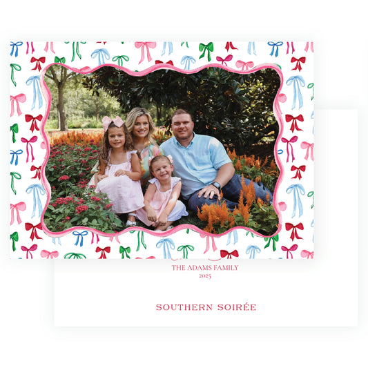 Decked with Bows Wavy Frame Landscape