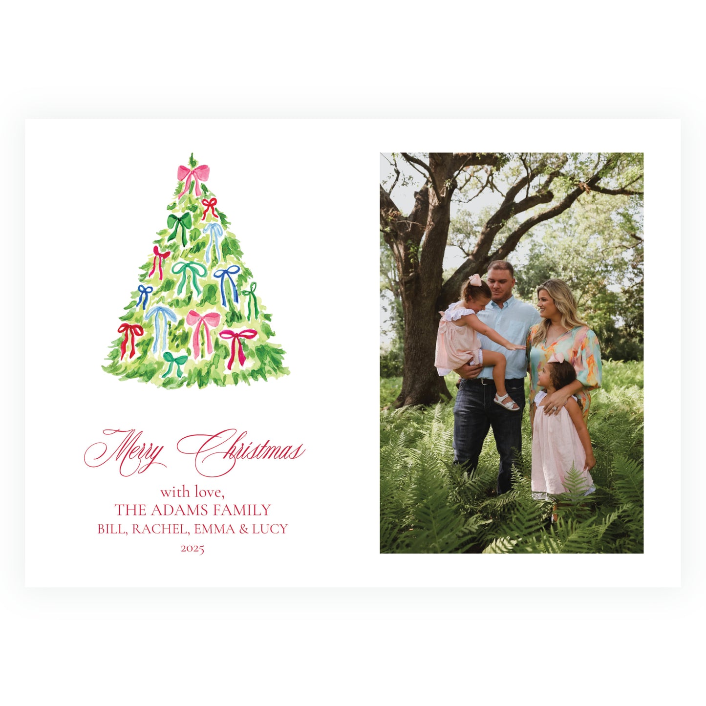 Decked with Bows Border Landscape