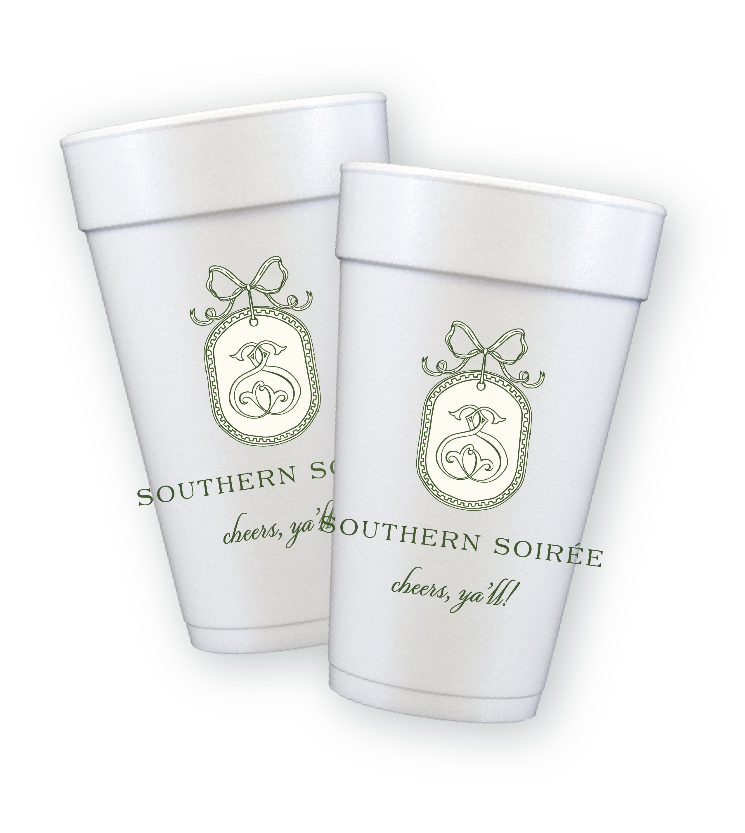 Full-Color Personalized Styrofoam Cups