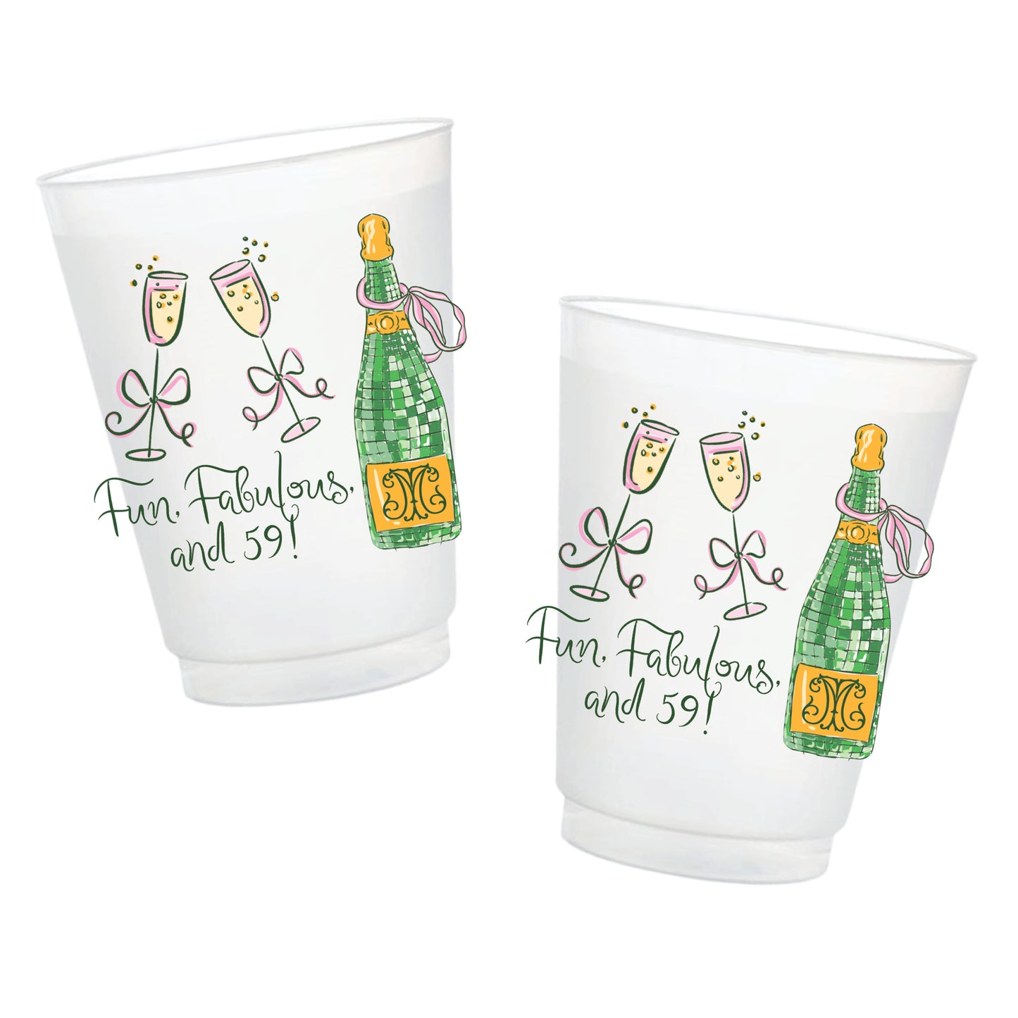 Disco Champagne Cups