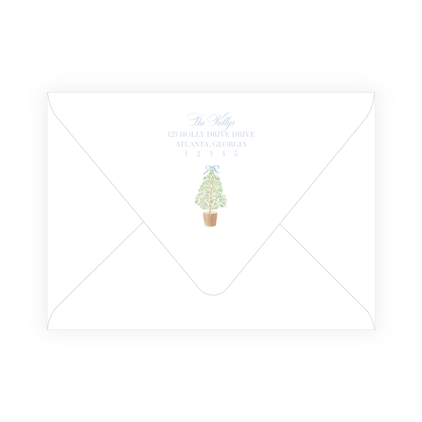 Seaside Noel Tree Landscape