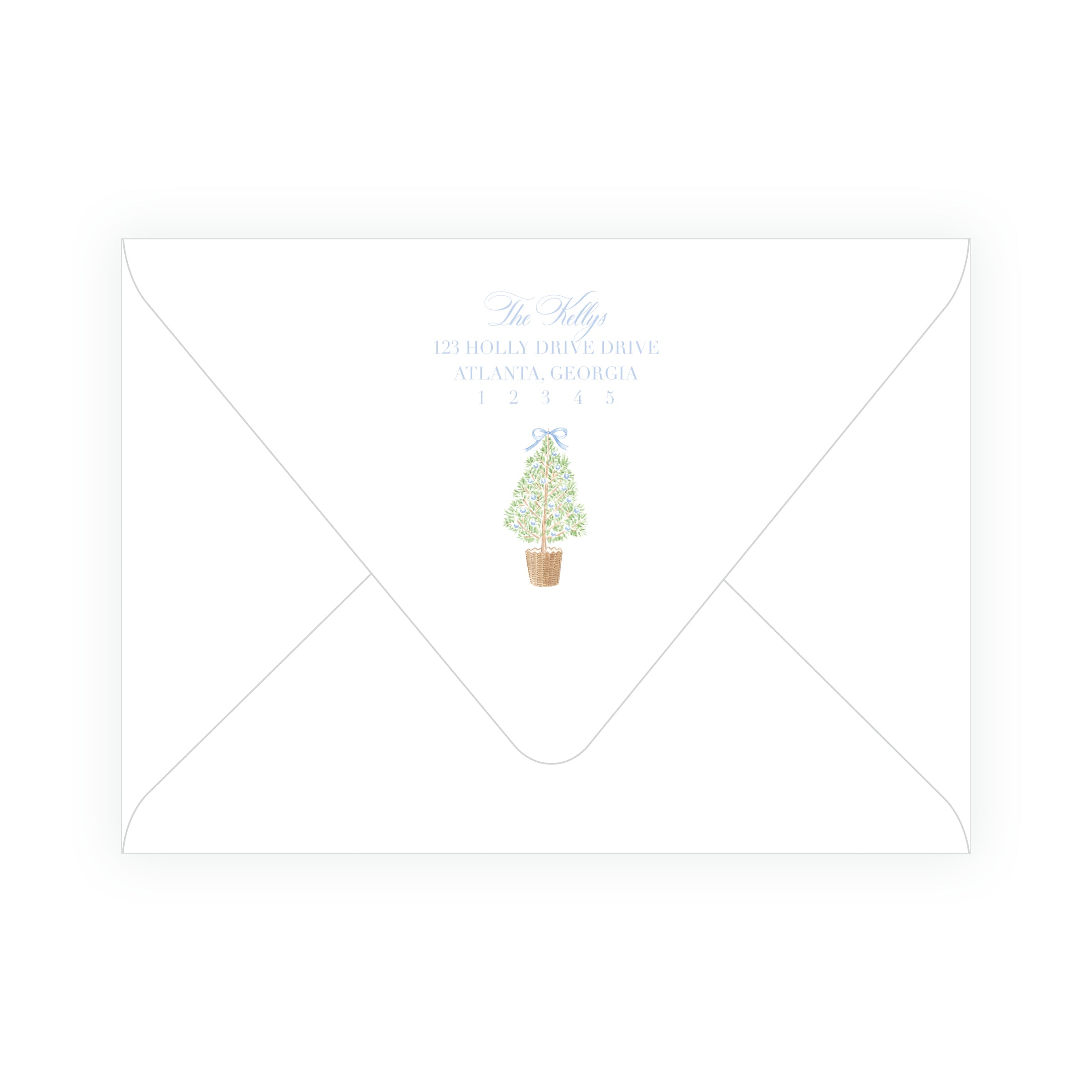 Seaside Noel Tree Landscape