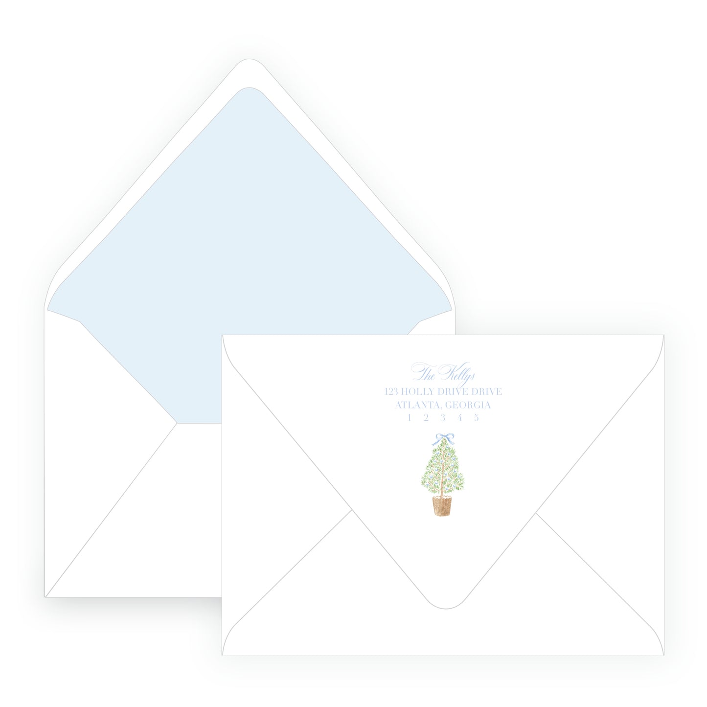 Seaside Noel Tree Landscape