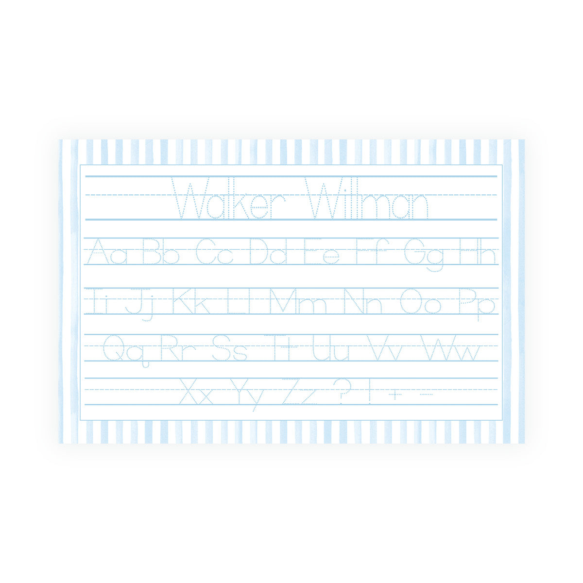 Puppy Pals Personalized Laminated Placemat