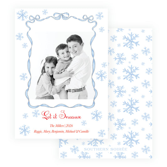 Sing & Rejoice Snowflakes Frame