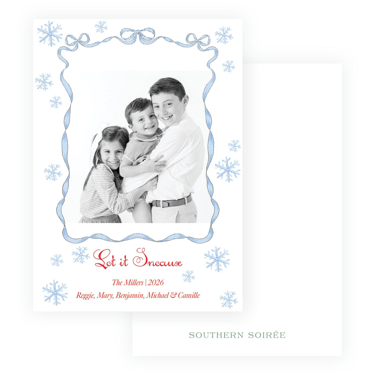 Sing & Rejoice Snowflakes Frame