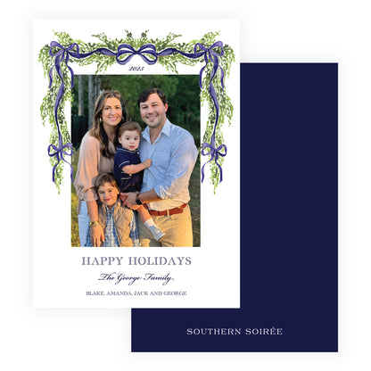 The Evergreen Garland Navy