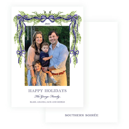 The Evergreen Garland Navy