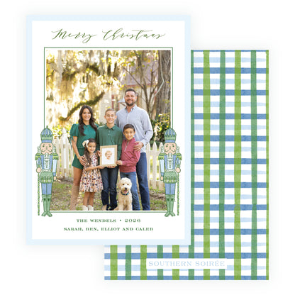 Southern Nutcracker Green & Blue