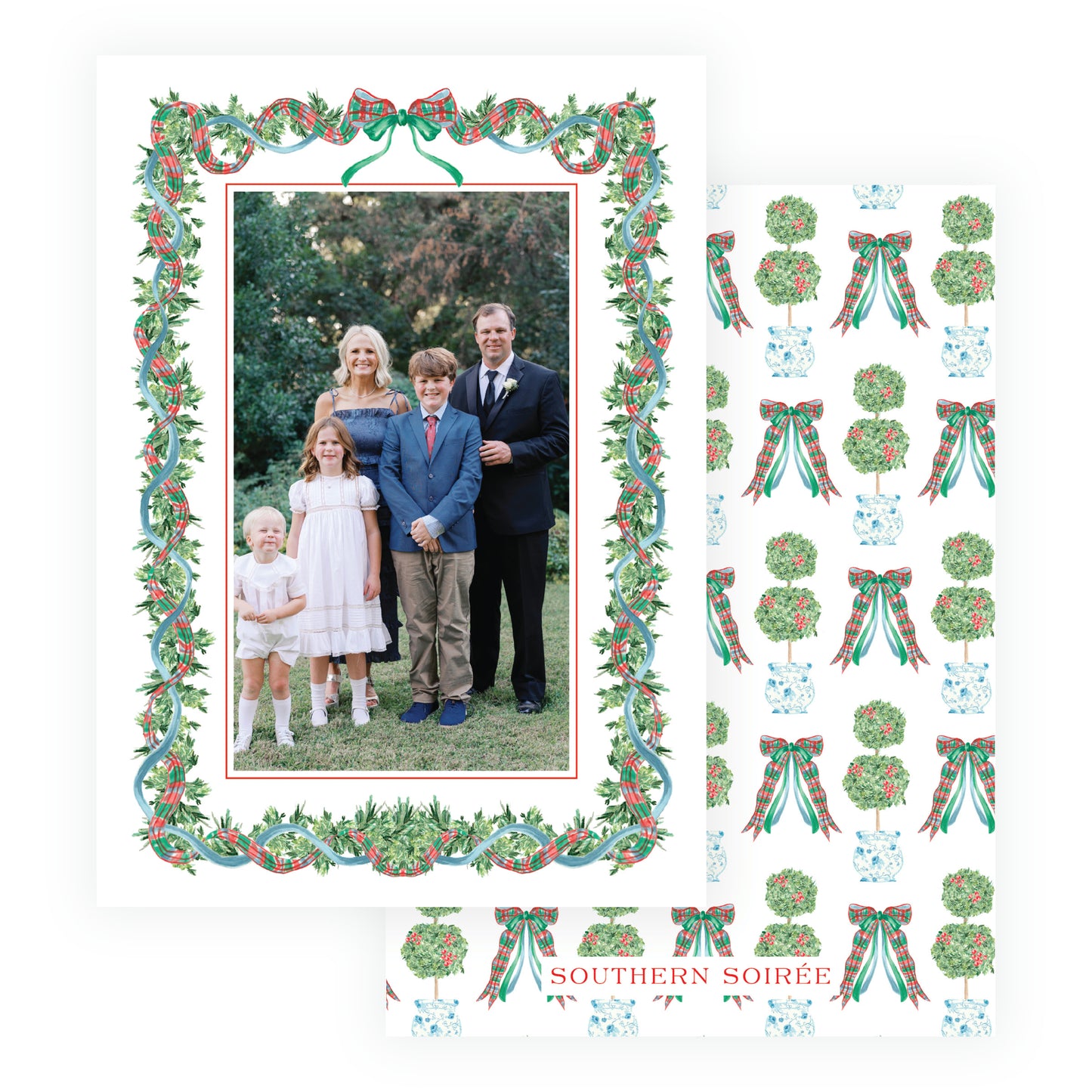 Christmas Plaid Full Frame