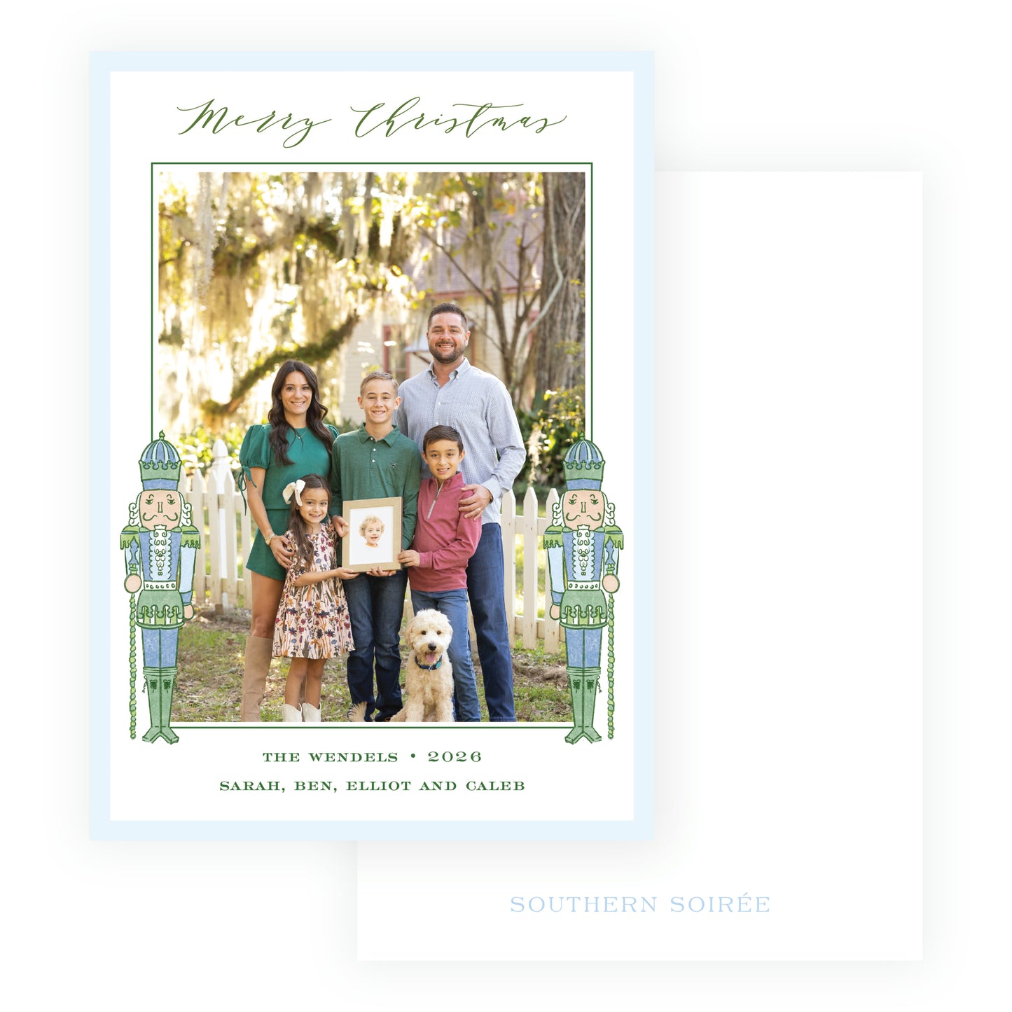 Southern Nutcracker Green & Blue